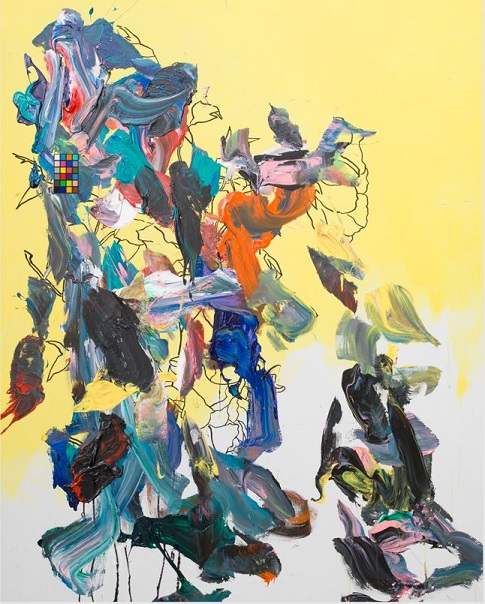 [2022] Untitled, Acrylic Ink on canvas, 162x130cm